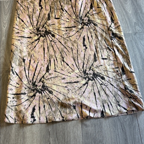 Free People Floral Pencil Skirt in Pink and Black - Picture 2 of 7